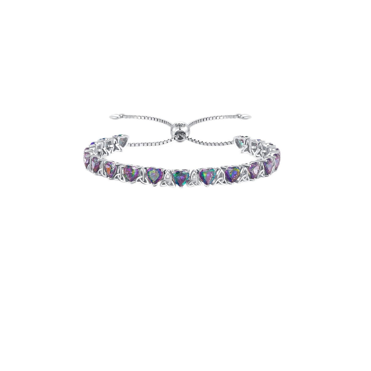 ETERMBOL June Birthstone Tennis Bracelets for Women