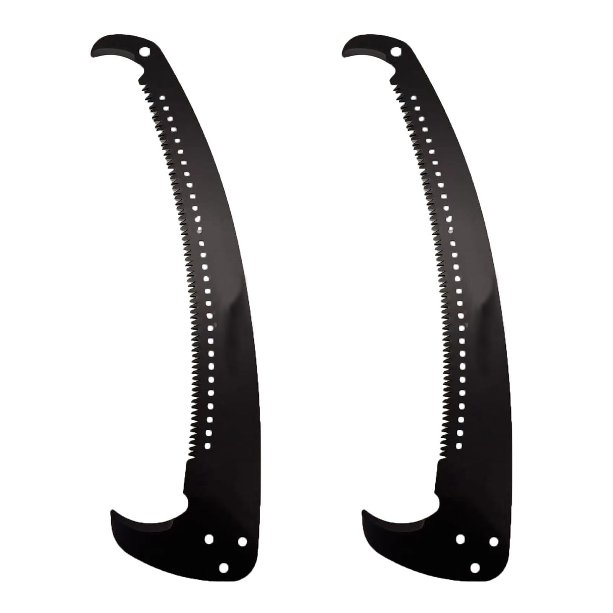 Heytaful Manual Pole Saw Blade for Tree Trimming 17.5 Inch for All Tree Pole Saw Three Face Grinding High Strength Alloy Steel (Without Handle)