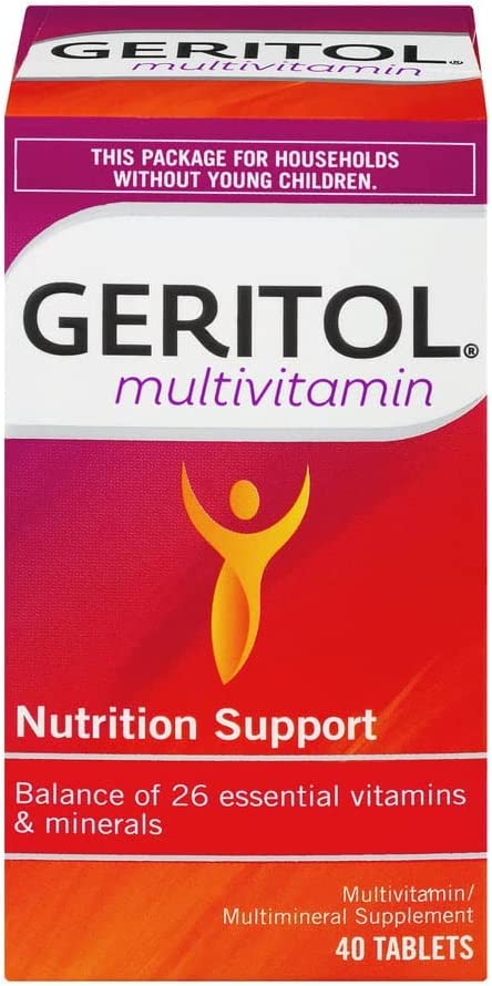 Geritol Multivitamin Tablets 100 TB - (Pack of 2)