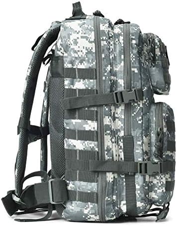REEBOW GEAR Military Tactical Backpack Large Army 3 Day Assault Pack Molle Bag Backpacks (ACU Camo)