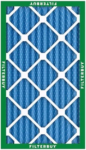 Filterbuy 16x25x2 Air Filter MERV 13 Optimal Defense (4-Pack), Pleated HVAC AC Furnace Air Filters Replacement (Actual Size: 15.50 x 24.50 x 1.75 Inches)
