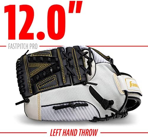 Franklin Sports Girls Softball Glove-Women's Windmill Fastpitch+Slowpitch Softball Glove-Right and Left Hand-Adult