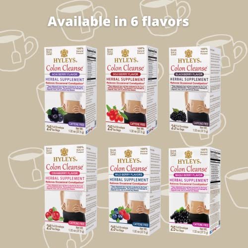 Hyleys Colon Cleanse Cranberry (6 Pack)