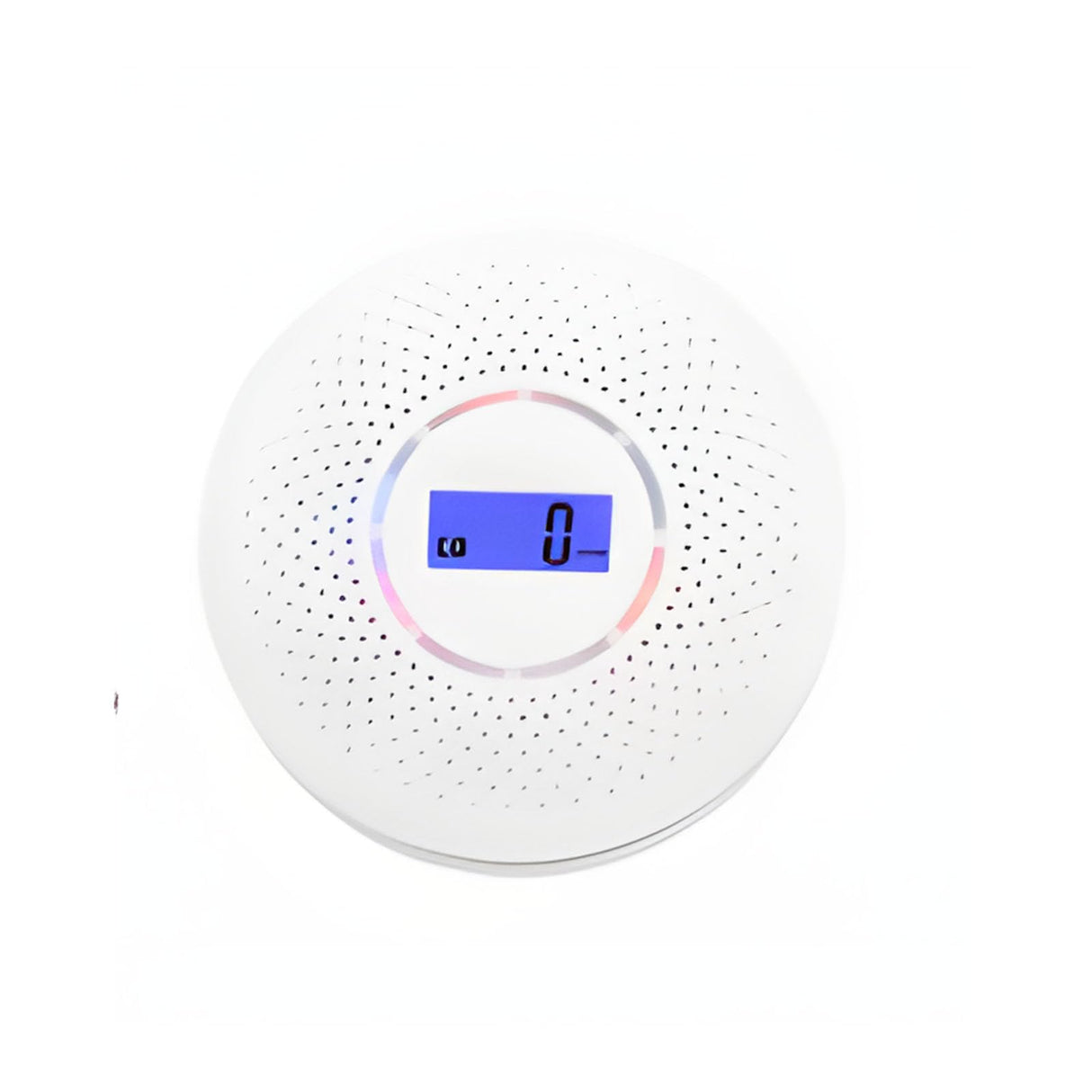 Exhaust Alarm with Visual LCD Display Double Transducer Detection Structure Loud 85dB for Indoor Observing Battery Propelled Exhaust Together