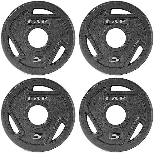 CAP Barbell 2-Inch Olympic Grip Weight Plate | Multiple Options