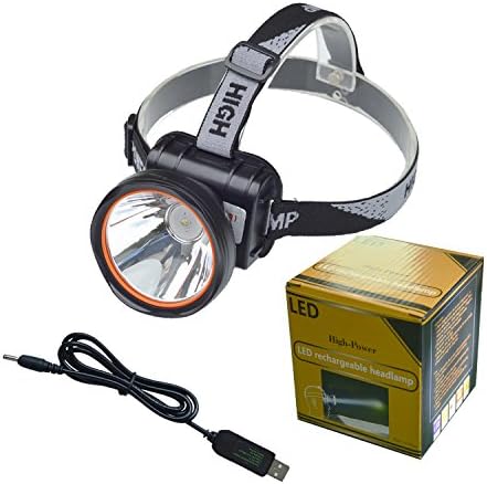 Super Bright LED Rechargeable Headlamp Flashlight Torch HeadLamp for Mining Camping Hiking Fishing
