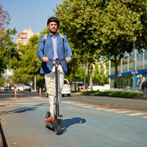 Electric Scooter for Adults, 8.5"/10" Tires, 19/22Mph, 350W/500W Motor, 21-28 Miles Range, Folding E-Scooter with Dual Suspension,APP(V1/SPRO/MAX/PRO)
