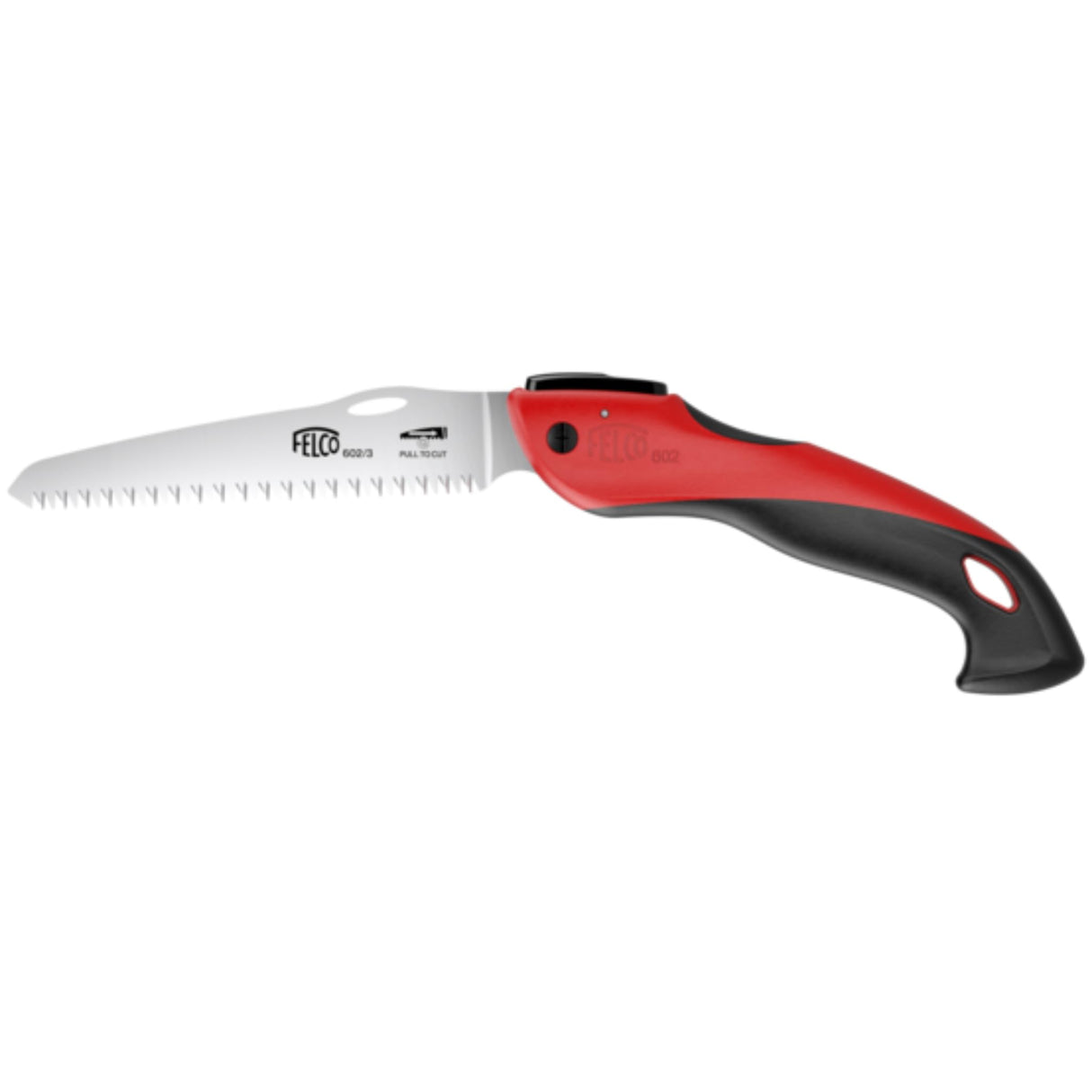 FELCO 602 Folding Pruning Saw – Compact Pull-Stroke Saw for Gardening & Vineyard Use | Tree Branch Cutter | Folding Handsaw with Chrome-Plated 6.3" Blade, Non-Slip Handle, Blade Lock, Swiss Precision