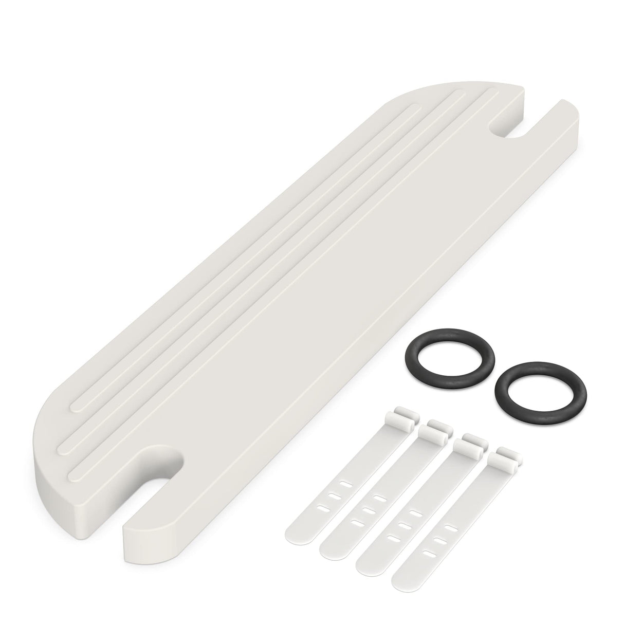 White IKEA High Chair Foot Rest, Compatible with Antilop Chairs | Adjustable, Reversible & Non-Slip Footrest for IKEA Chair - Made with Durable Polypropylene - Antilop Accessories