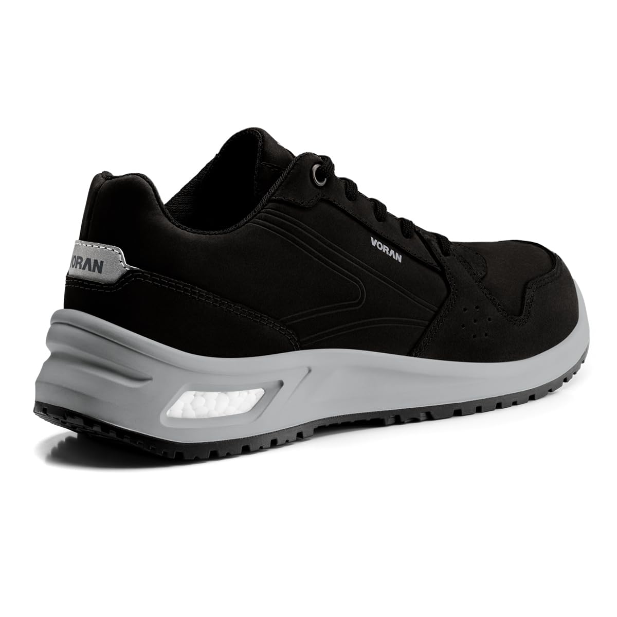 VORAN Sportsafe Energy 610-N09 Alloy Toe EH Work Shoe Black Nubuck 10.5 M