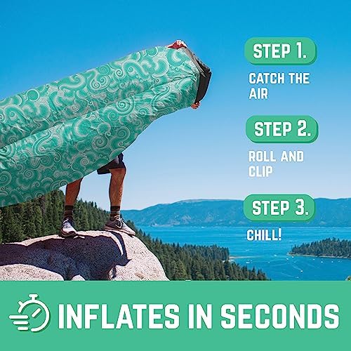 Chillbo Inflatable Couch – Cool Inflatable Chair. Upgrade Your Camping Accessories. Easy Setup is Perfect for Hiking Gear, Beach Chair and Music Festivals.