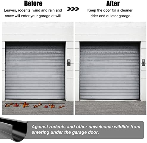 Replacement Wayne Dalton Garage Door Bottom Weather Seal 154448 for Weather Stripping Fit 16 feet Wide Doors (16 feet)