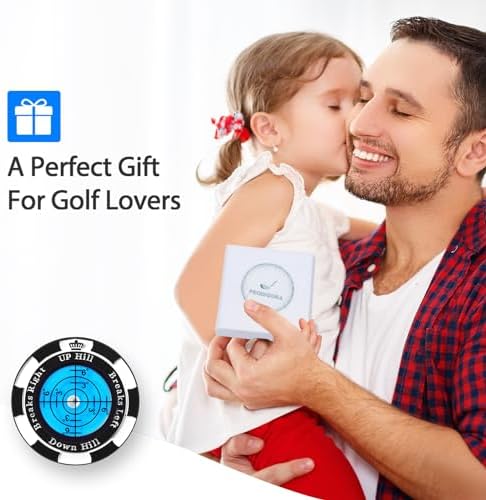 SlopeMaster ProGreen Reader - Golf Ball Marker with High Precision Green Reading Aid Golf Accessories for Men Women