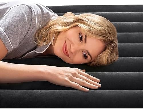 Intex Dura-Beam Standard Pillow Rest Classic Air Mattress Series with Internal Pump