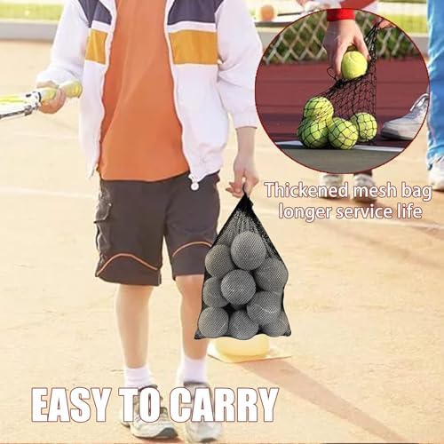Magicorange Tennis Balls, 12 Pack Advanced Training Tennis Balls Practice Balls, Come with Mesh Bag for Easy Transport, Good for Beginner Training Ball