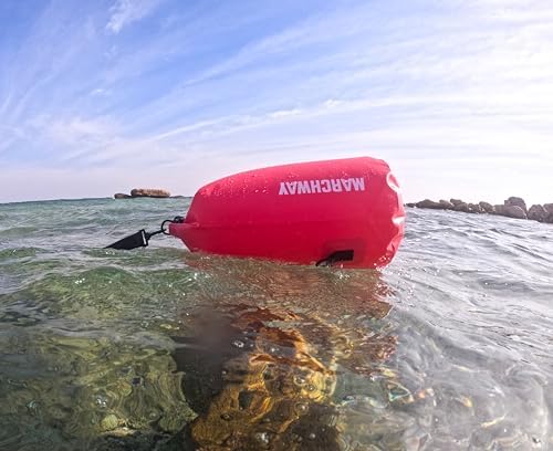 MARCHWAY Floating Waterproof Dry Bag Backpack 5L/10L/20L/30L/40L, Roll Top Sack Keeps Gear Dry for Kayaking, Rafting, Boating, Swimming, Camping, Hiking, Beach, Fishing