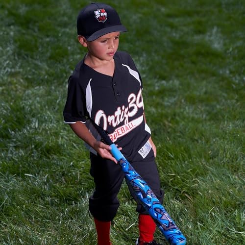 Bat & Ball Set - Graffiti Plastic Bat & Ball Homerun Set- David Ortiz Backyard Baseball Set for Youth, Kids, Teenagers, Adults