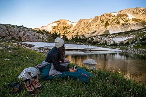 Kelty Cosmic Synthetic Fill 20 Degree Backpacking Sleeping Bag – Compression Straps, Stuff Sack Included