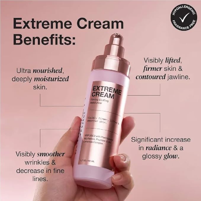 iNNBEAUTY PROJECT Extreme Cream Anti-Aging, Firming, & Lifting Refillable Moisturizer (1.7 oz / 50 mL)