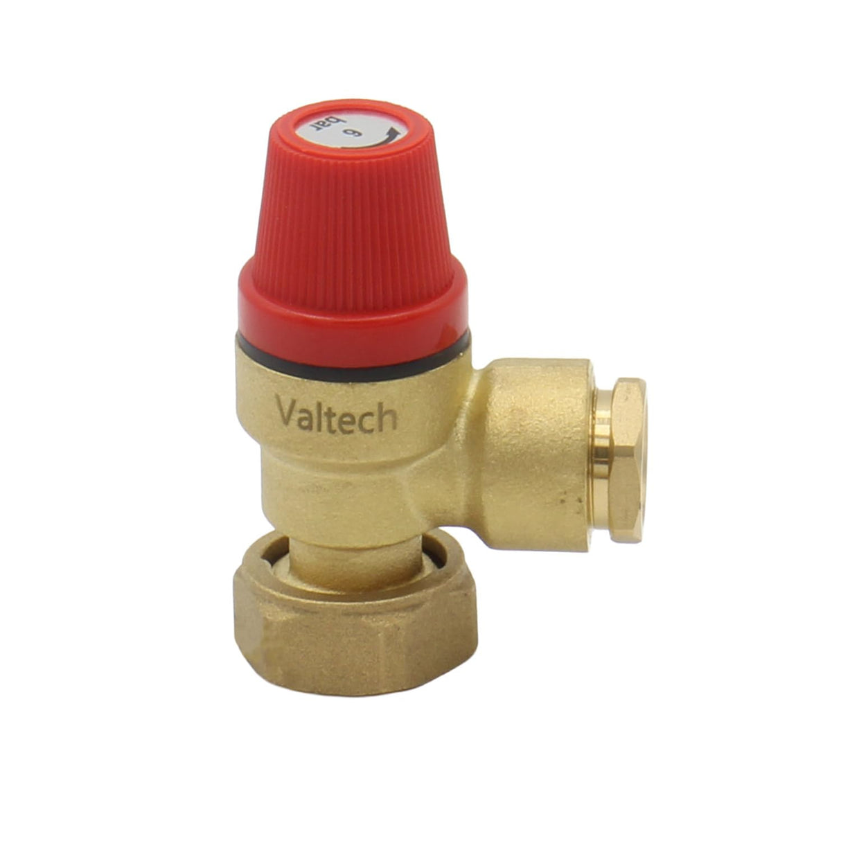 Caleffi – 6 Bar Pressure Relief Valve Replacement with Loose Nut Connection – Alternative
