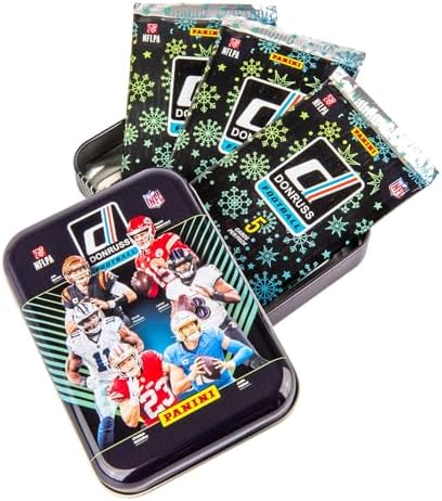 2024 Panini Donruss Football NFL Football Trading Cards Tin