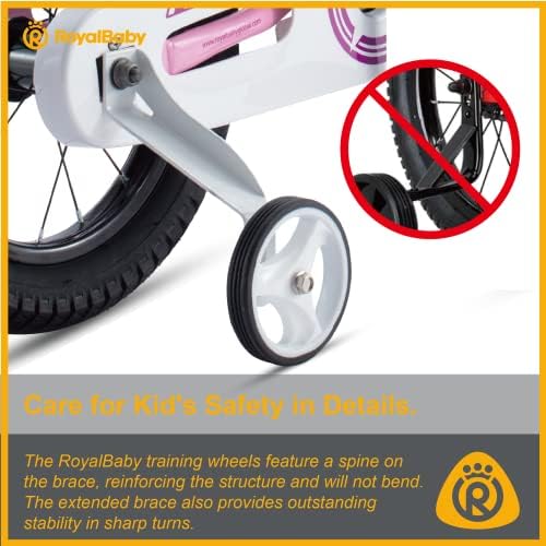 RoyalBaby Kids Bike EZ Freestyle Training Free Balance to Pedal Easy Learning Bicycle, 12-18 Inch for Toddlers to Big Kids