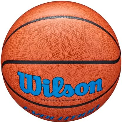 WILSON Evolution Indoor Game Basketballs - Size 5, Size 6 and Size 7