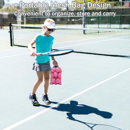 Tennis Balls, 20 Pack Training Tennis Balls,High Elasticity Practice Tennis for Beginner, Exercise Playing Balls for Pet Dog