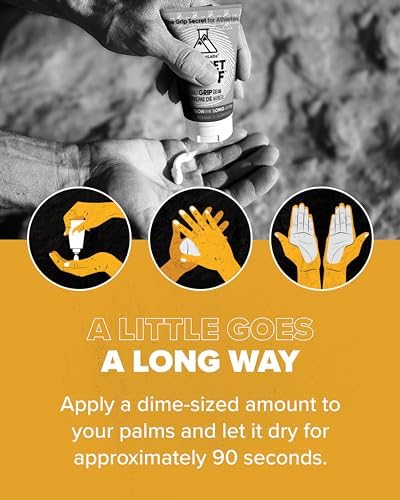 Friction Labs Quick Grip Secret Stuff Liquid Chalk for Athletes - Made in USA - Skin Friendly - Rock Climbing, Weightlifting, Gym, Tennis - Trusted by 100+ Pro Athletes - Best Workout Chalk - 75mL