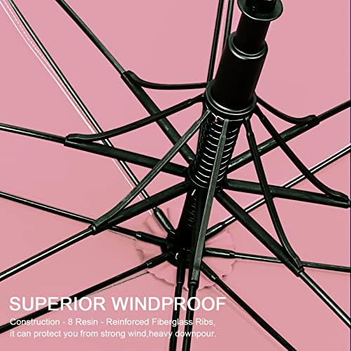 G4Free 47/54/62/68 Inch UV Protection Golf Umbrella Auto Open Vented Double Canopy Oversize Extra Large Windproof Sun Rain Umbrellas