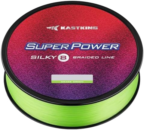 KastKing SuperPower Braided Fishing Line - Abrasion Resistant Braided Lines – Incredible Superline – Zero Stretch – Smaller Diameter – A Must-Have!