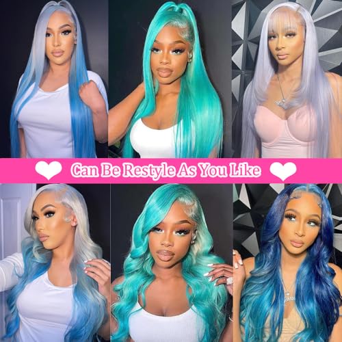 26 Inch 613 Lace Front Wig Human Hair Blonde 13X6 HD Transparent Lace Front Wigs Human Hair 180% Density Blonde Glueless Wigs Human Hair 613 HD Straight Lace Frontal Wigs Human Hair Pre Plucked