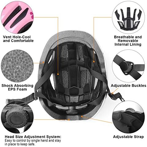 GLAF Baby Bike Helmet Infant Helmet for Toddler 1 Year Old and up Girls Boys Multi Sport Adjustable for Scooter Bicycle Kids Youth Child Skateboard Safety Cycling