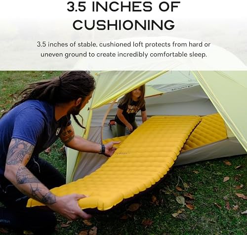 NEMO Equipment Tensor Trail Ultralight Insulated Sleeping Pad - Regular Wide (72"x25") - Mango/Huckleberry