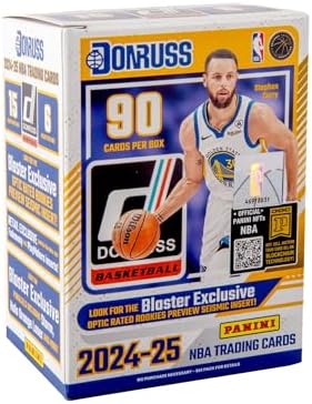2024-25 Panini Donruss Basketball Trading Cards Blaster Box