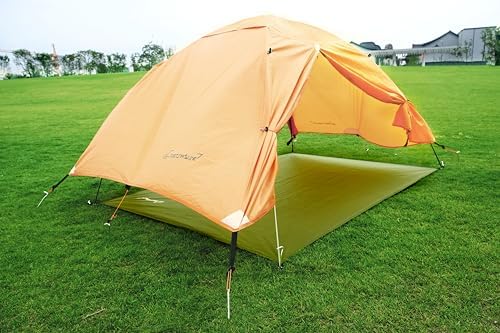 Clostnature Tent Footprint - Waterproof Camping Tarp, Heavy Duty Tent Floor Saver, Ultralight Ground Sheet Mat for Hiking, Backpacking, Hammock, Beach - Storage Bag Included