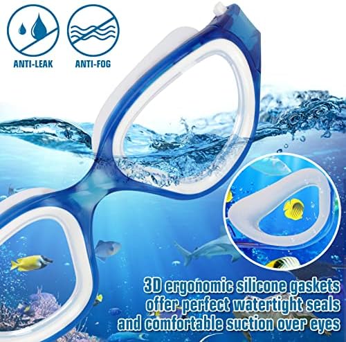 WIN.MAX Polarized Swimming Goggles Swim Pool Goggles Anti Fog Anti UV No Leakage Clear Vision for Men Women Adults Teenagers