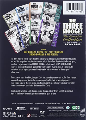 The Three Stooges: The Complete DVD Collection
