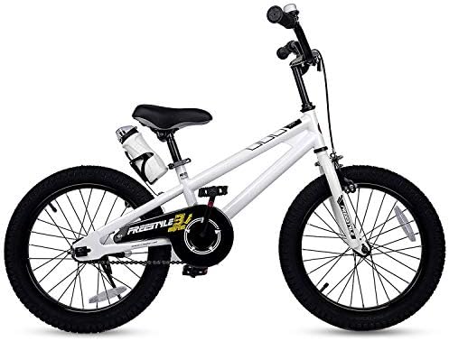 RoyalBaby Kids Bike EZ Freestyle Training Free Balance to Pedal Easy Learning Bicycle, 12-18 Inch for Toddlers to Big Kids