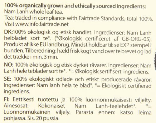 Pukka Organic Tea, Elegant English Breakfast, 20 Count (Pack of 6)