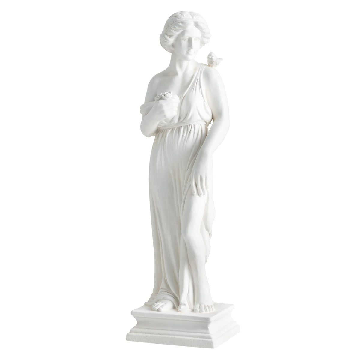 Giantex 31.5" Greek Goddess Statue, Roman Style Outdoor Garden Statue