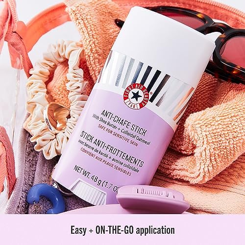 First Aid Beauty Anti Chafe Stick with Shea Butter + Colloidal Oatmeal – Chafe Guard Keeps Skin Comfortable for 10K Steps