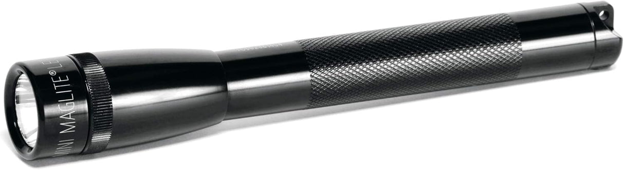 Mini Maglite Pro LED 2-Cell AA Flashlight, High Lumen, Water-Resistant, Adjustable Focus – Black