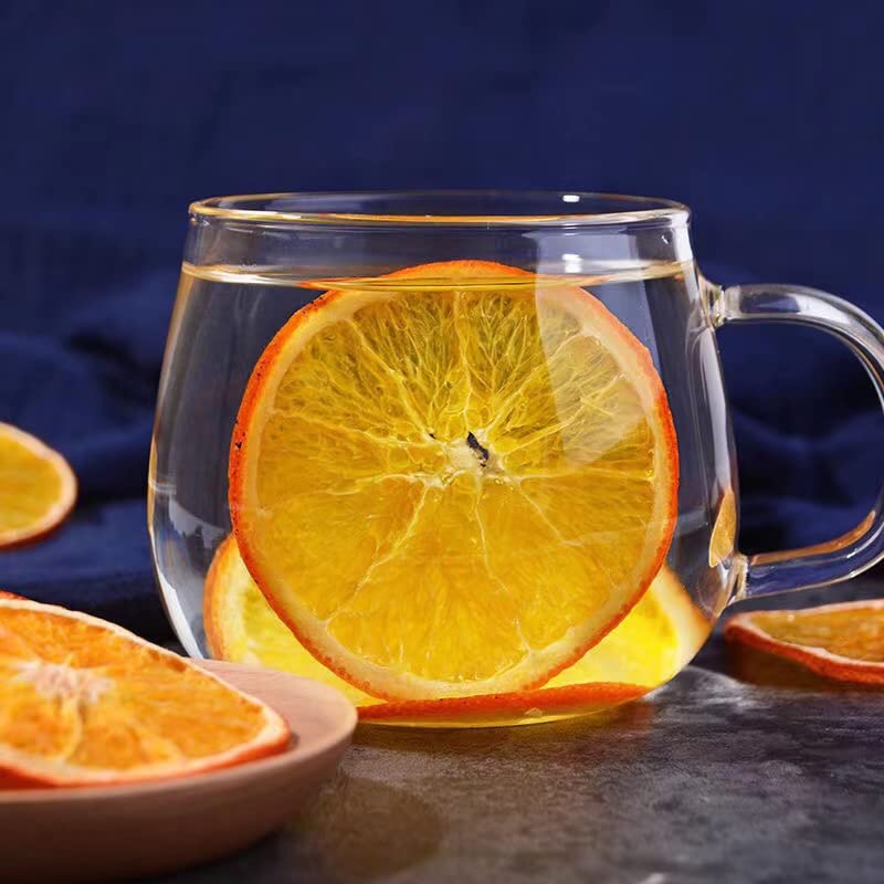 Mkostlich Dried Orange Slices Bulk, 17.63oz/500g Dehydrated Orange Slice, Natural Dried Citrus Slices for Cocktails/ Christmas Decor/ Candles/ Crafts, No Sugar Added