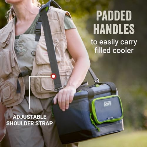 Coleman XPAND 16/30/42 Can Insulated Soft Cooler with Backpack & Wheeled Cooler Options, Portable Ice Chest Keeps Contents Cold up to 24 Hours