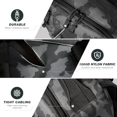 Ghosthorn Fishing Backpack with Rod Holder - Tackle Sling Bag - Fly Fishing Gifts for Men and Women