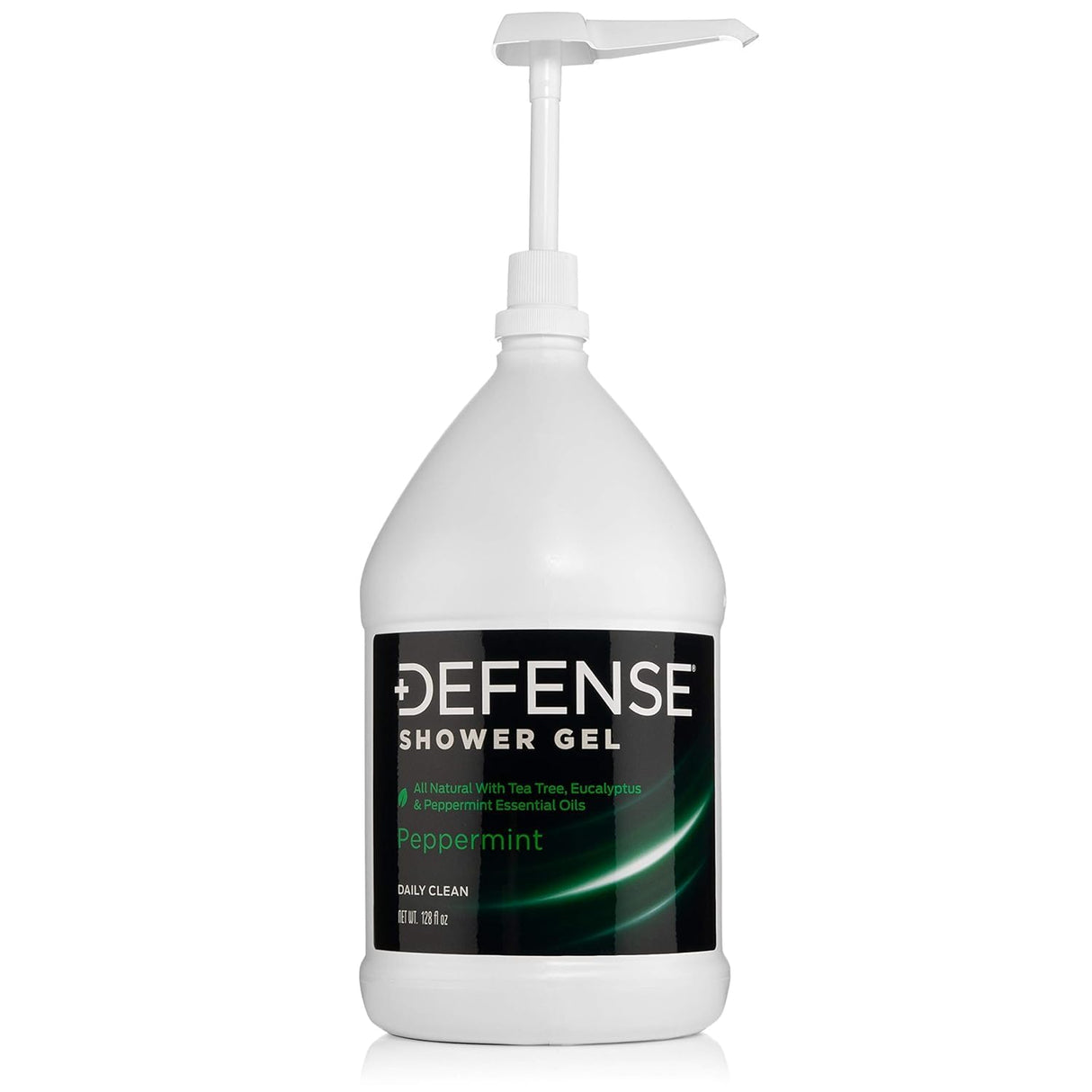 Defense Soap Peppermint Body Wash Shower Gel 1 Gallon (128 Fl Oz)