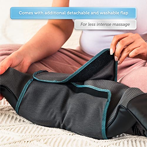COMFIER Shiatsu Neck and Shoulder Massager,FSA HSA Eligible,Gifts for Mom Dad,Deep Kneading Massage Pillow with Heat, Back Massager, Pillow Massager, Black