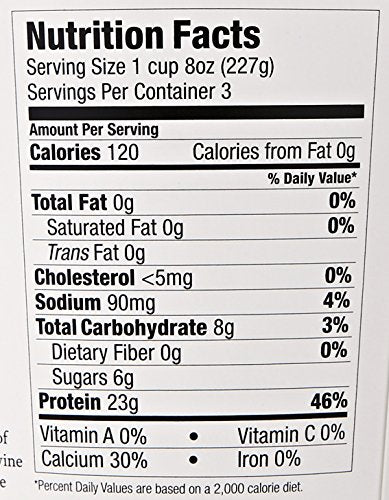 siggi's® Icelandic Strained Nonfat Yogurt, Plain, 24 oz. Multiserving Container – Thick, Protein-Rich Yogurt Snack