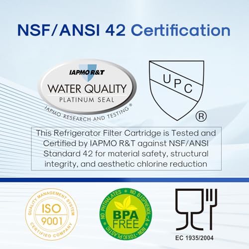 ICEPURE 5 Micron 10" x 4.5" Whole House Water Filter Compatible with GE FXHTC, GXWH40L, RFC-BBSA, W50PEHD, GXWH35F, GNWH38S, Dupont WFHD13001, R50-BB, Pack of 2